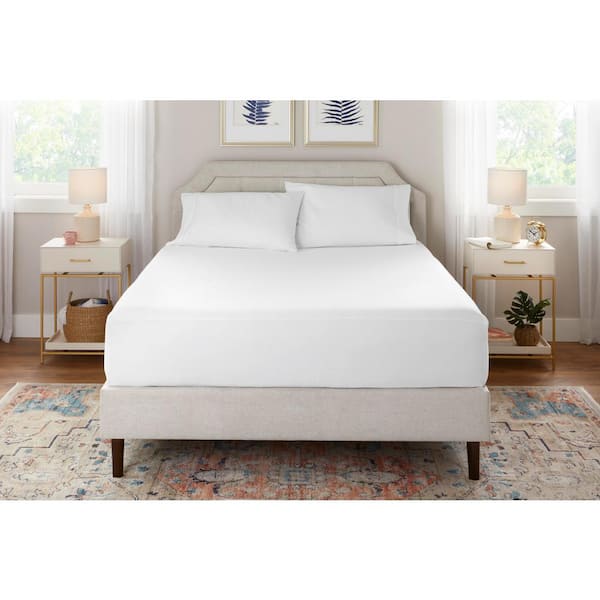 StyleWell Waterproof & Antimicrobial Fitted King Mattress