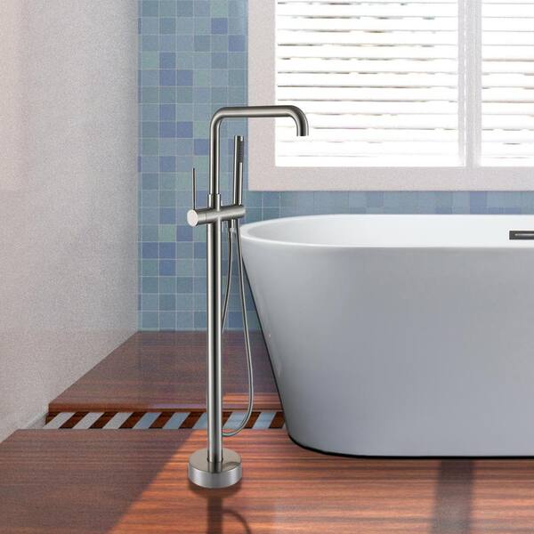 Staykiwi 8 in.Widespread Single Handle Bathroom Faucet in Brush nickel