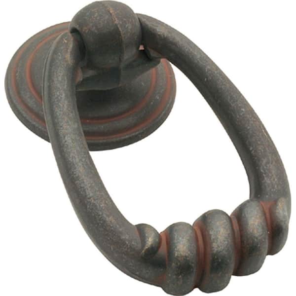 HICKORY HARDWARE Manchester 2-1/8 in. Rustic Iron Ring Pull