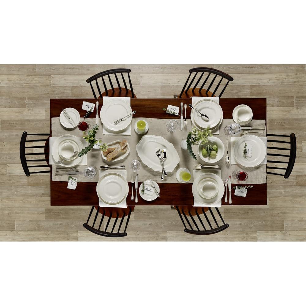 Villeroy & Boch White Porcelain 18-Piece Dinnerware Set