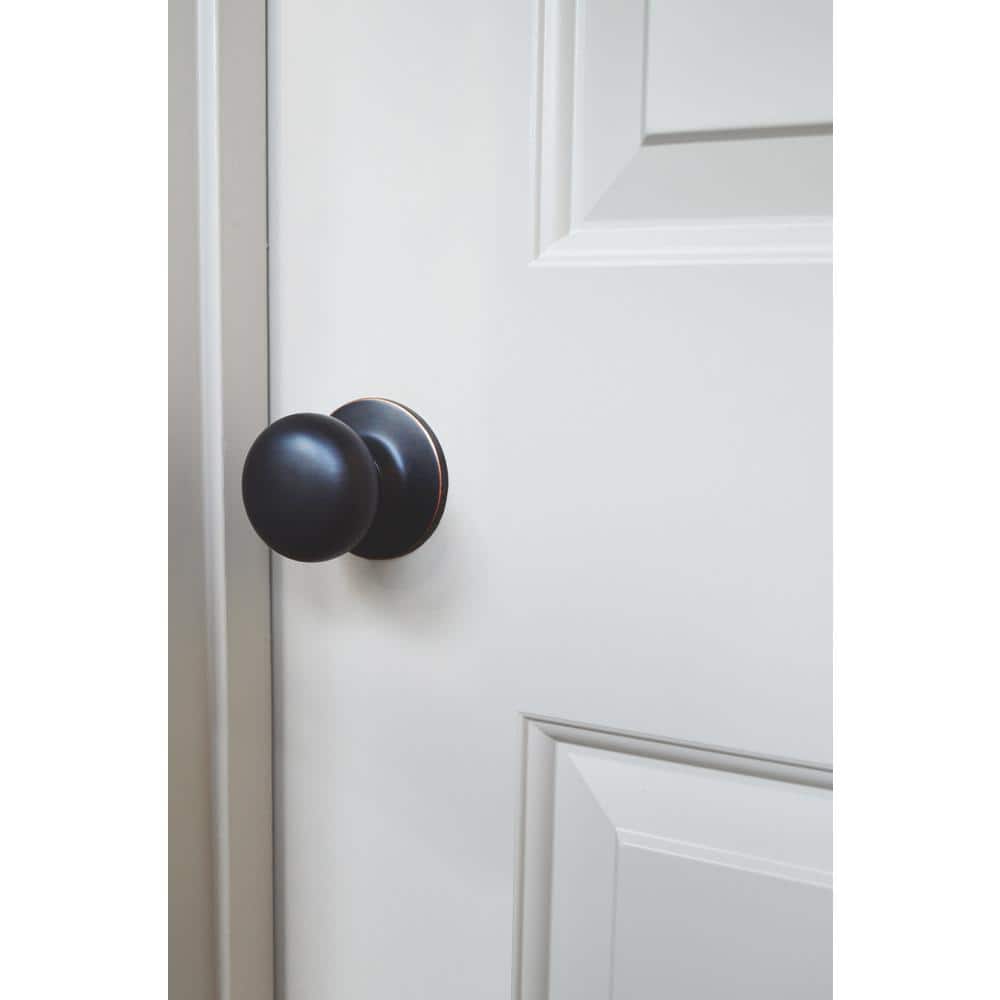 Saxon Oil Rubbed Bronze Keyed Entry Door Knob