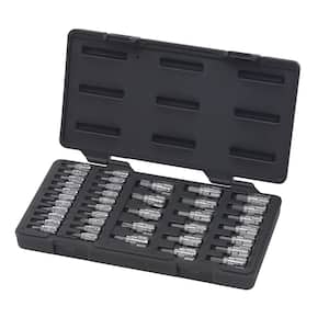 Pass-Thru 1/4 in. and 3/8 in. Drive SAE/Metric Hex/Slotted/Phillips/Torx Bit Socket Set (39-Piece)