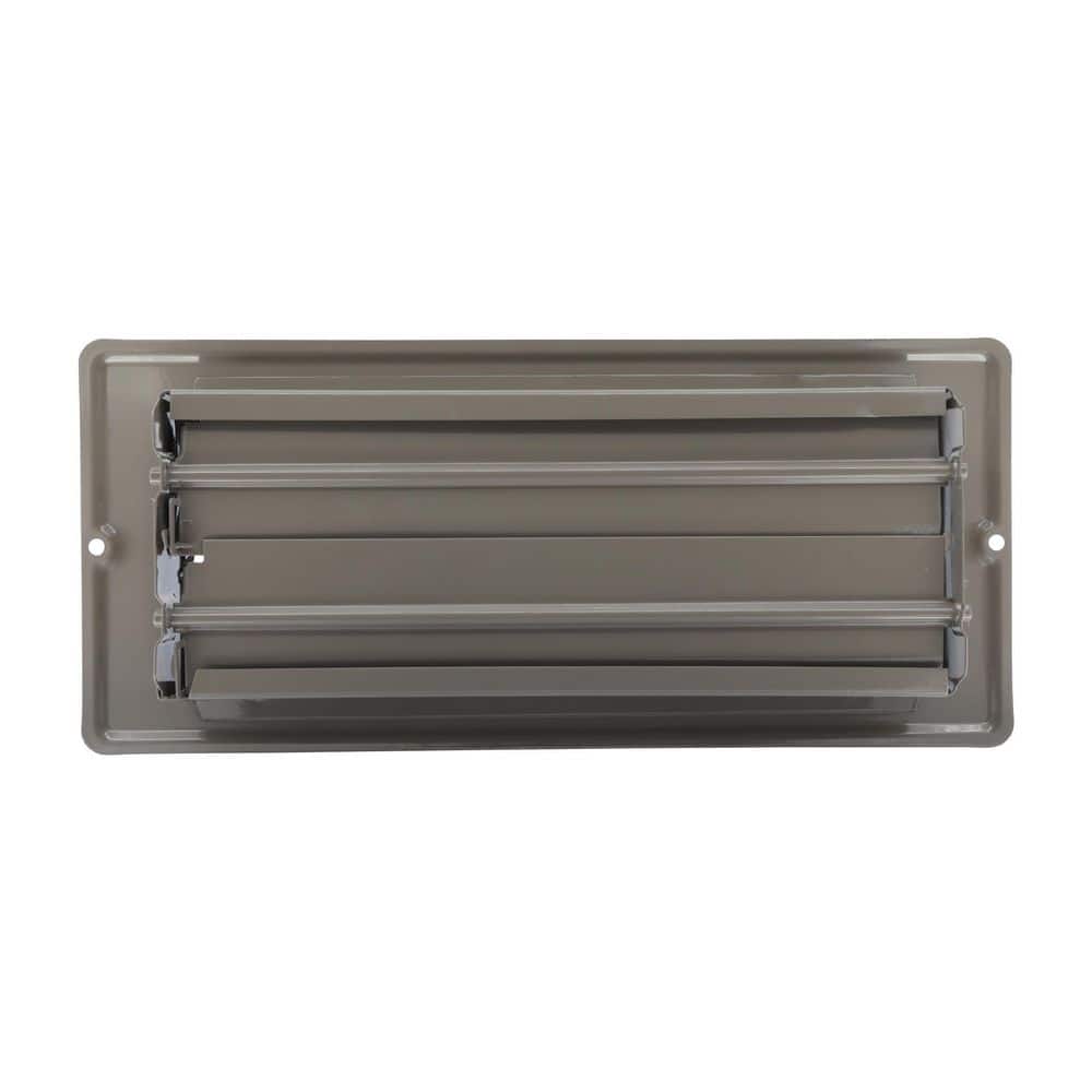 Brown Steel Floor Register for Mobile Homes and RVs