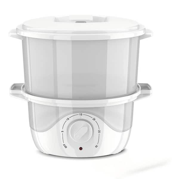 Bathroom Hot Towel Steamer, 5-Min Fast Heating Facial Towel Warmer with Aromatherapy, Portable Home Spa Machine