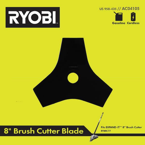 RYOBI Tri-Arc Brush Cutter Blade and Expand-It Brands