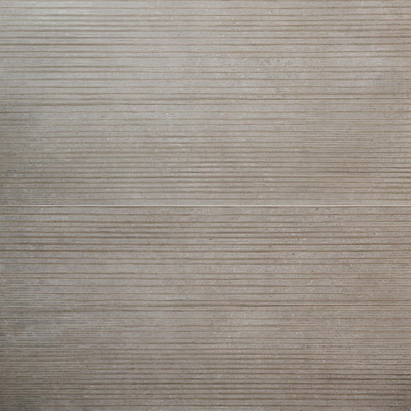 Ivy Hill Tile Provence Deco Gray 23.62 in. x 47.24 in. Limestone Look Semi-Polished Porcelain Floor and Wall Tile (15.38 sq. ft./Case)