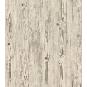 8 in. x 10 in. Albright Ivory Weathered Oak Panels Sample