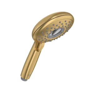 Spectra Plus 4-Spray Wall Mount Handheld Shower Head with 1.8 GPM in Brushed Cool Sunrise