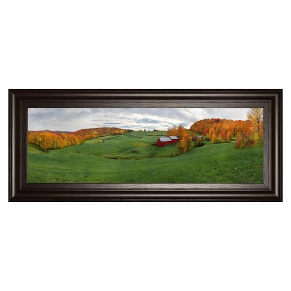 Classy Art "Jenne Farm" By Shelley Lake Framed Print Nature Wall Art 42 in. x 18 in.
