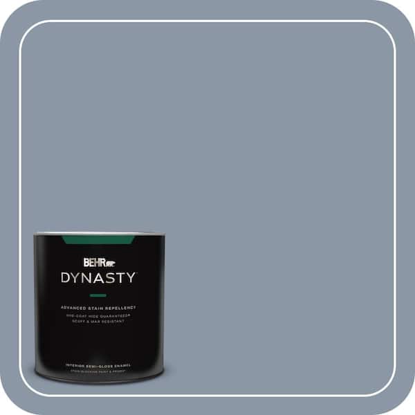 BEHR DYNASTY 1 qt. #ICC-103 Approaching Dusk Semi-Gloss Enamel Interior Stain-Blocking Paint and Primer