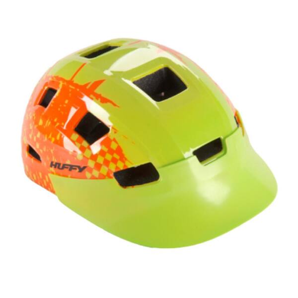 Huffy Parkside Adult Cruiser Acid Green Bicycle Helmet