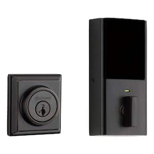 914 Signature 2nd Gen Contemporary Venetian Bronze Deadbolt Featuring SmartKey and Home Connect Technology