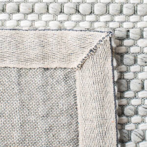 Safavieh Marbella Collection MRB392F Handmade Premium Wool Runner Light Grey 2'3 x 8' Ivory Safavieh Marbella Collection MRB392F Handmade Premium Wool Runner Light Grey 2'3 x 8' Ivory