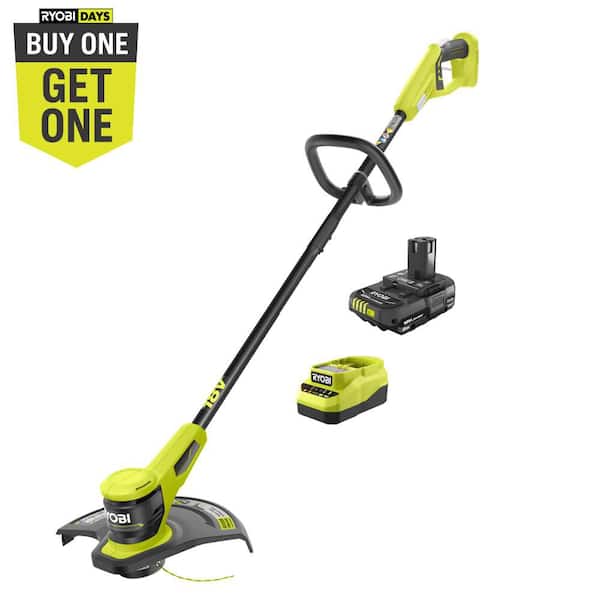 ONE+ 18V 13 in. Cordless Battery String Trimmer with 2.0 Ah Battery and Charger