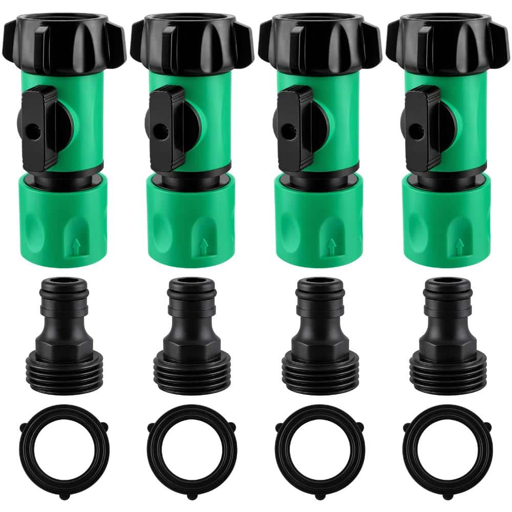 Return Coupling LOKWT 3/4” GHT Female Quick Connectors with Valve Quick Release Kit ...