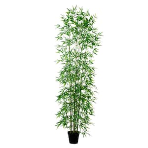 10 ft. Artificial Green Bamboo Tree