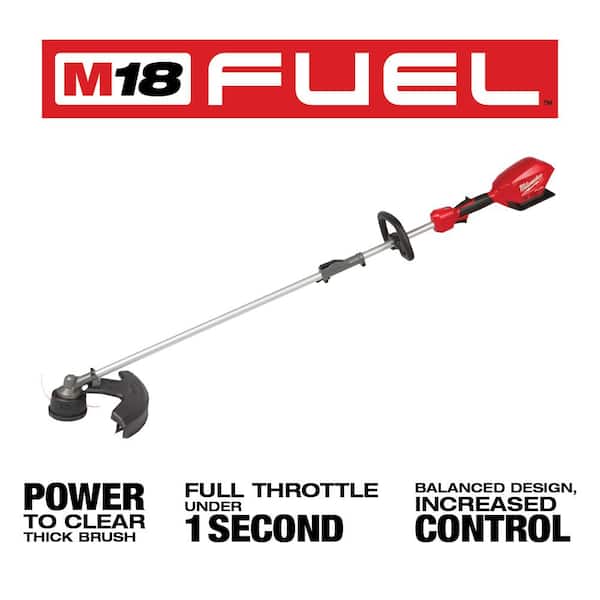 Milwaukee M18 FUEL 18V Lithium-Ion Cordless Brushless String Trimmer with Attachment Capability & 3 ft. Extension Attachment - 3