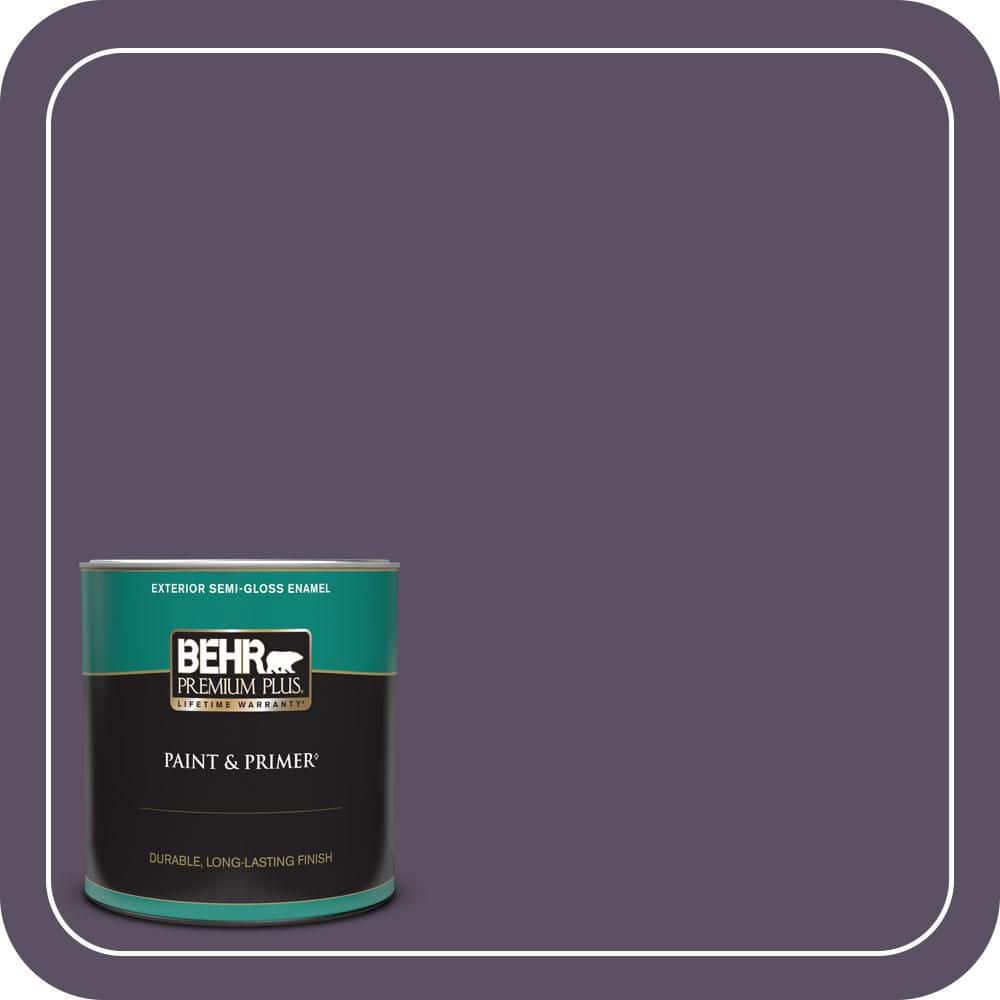 1 qt. #660F-7 Napa Grape Semi-Gloss Enamel Exterior Paint & Primer price history on PriceWatchPro