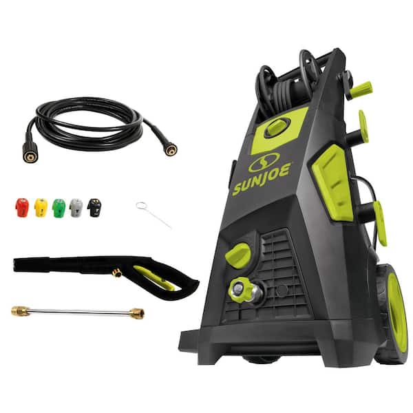 Sun Joe 2000 PSI 1.09 GPM 13 Amp Brushless Induction Cold Water Corded Electric Pressure Washer with Hose Reel
