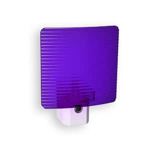 Purple Wave Translucent Screen Automatic LED Night Light