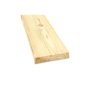 2 in. x 8 in. x 12 ft. #1 Ground Contact Pressure-Treated Southern Yellow Pine Lumber