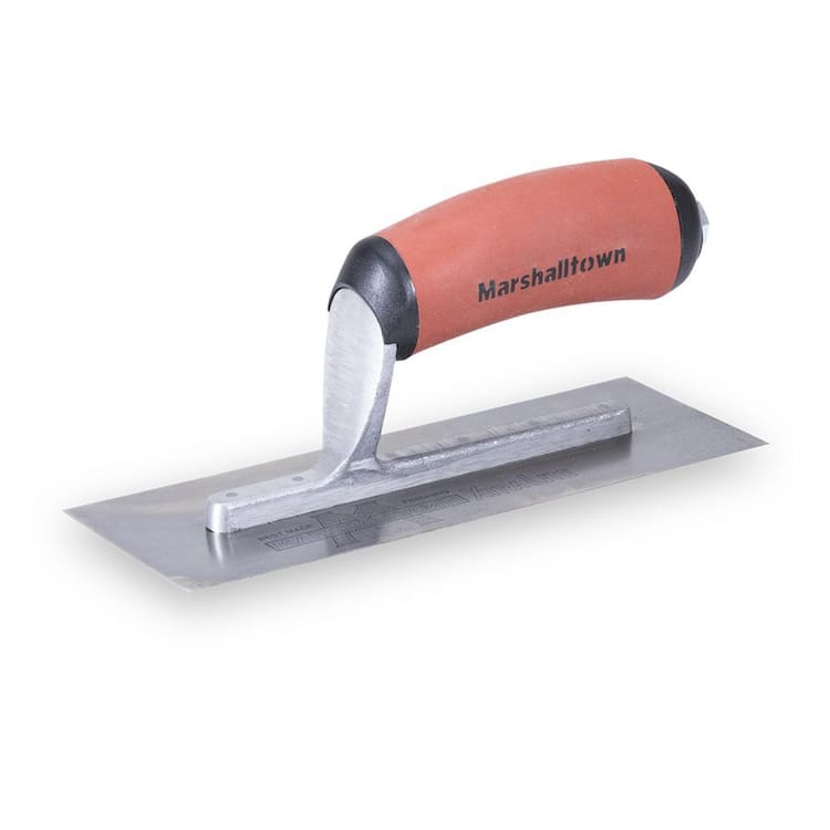 MARSHALLTOWN 8 in. x 3 in. Midget Finishing Trowel - Durasoft Handle