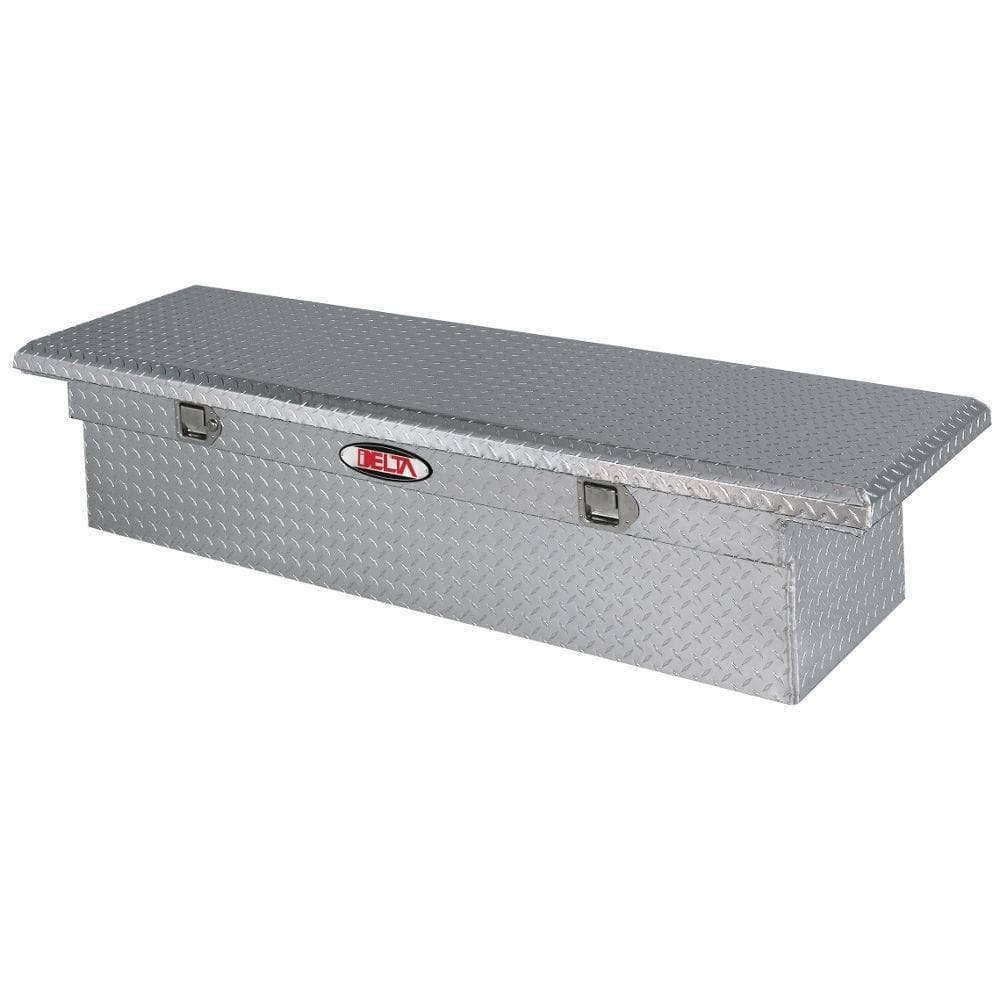 Crescent Jobox 70 Diamond Plate Aluminum Full Size Crossbed Truck Tool Box  1-302000 - The Home Depot