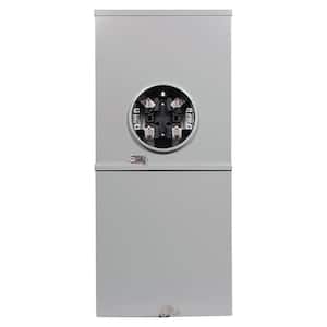 GE 150 Amp 4 Space 8 Circuit Outdoor Combination Main