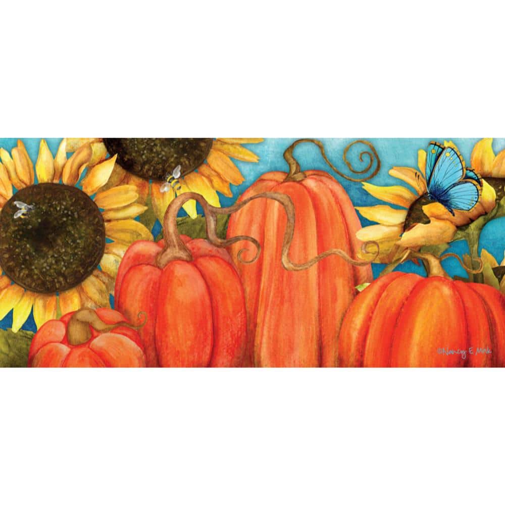 Seasonal Sassafras Decorative Rubber Outdoor Doormat Set