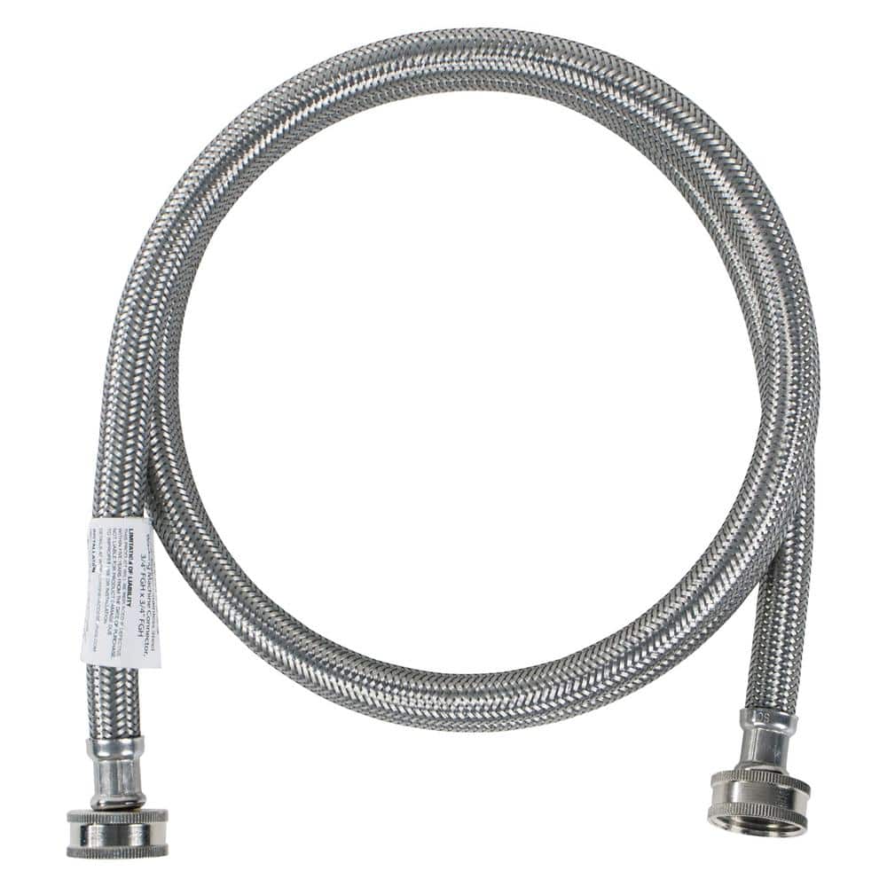 Certified Appliance Wm72ss - Braided Stainless Steel Washing Machine Hose 6ft