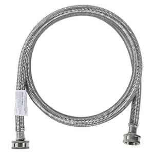 6 ft. Braided Stainless Steel Washing Machine Hose