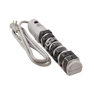 Stanley ShopMAX Pro 6-Outlet Surge-Protector Power Bar with 4 ft. Cord  31613 - The Home Depot