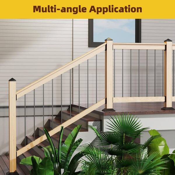 Using A Router On A 2x4 Railing Rustproof Deck Rail Connectors For Outdoor Use 30-Pack For 2x4 Wood ...