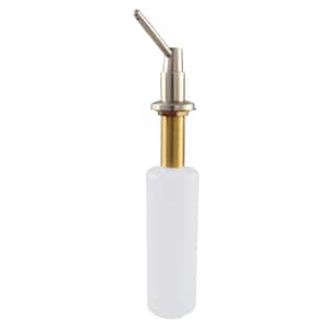 oxo easy press stainless steel soap dispenser, 3-1/4 diam. x 8 h 