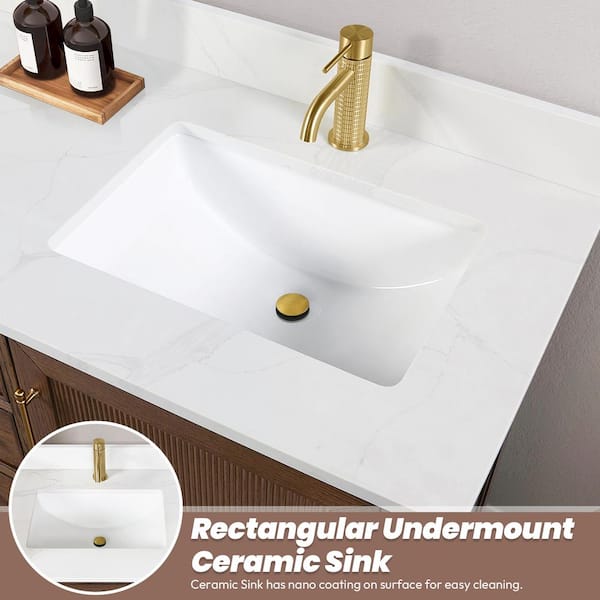 ROSWELL Tokyo 60 in. W. x 22 in. D x 33.9 in. H Double Bath