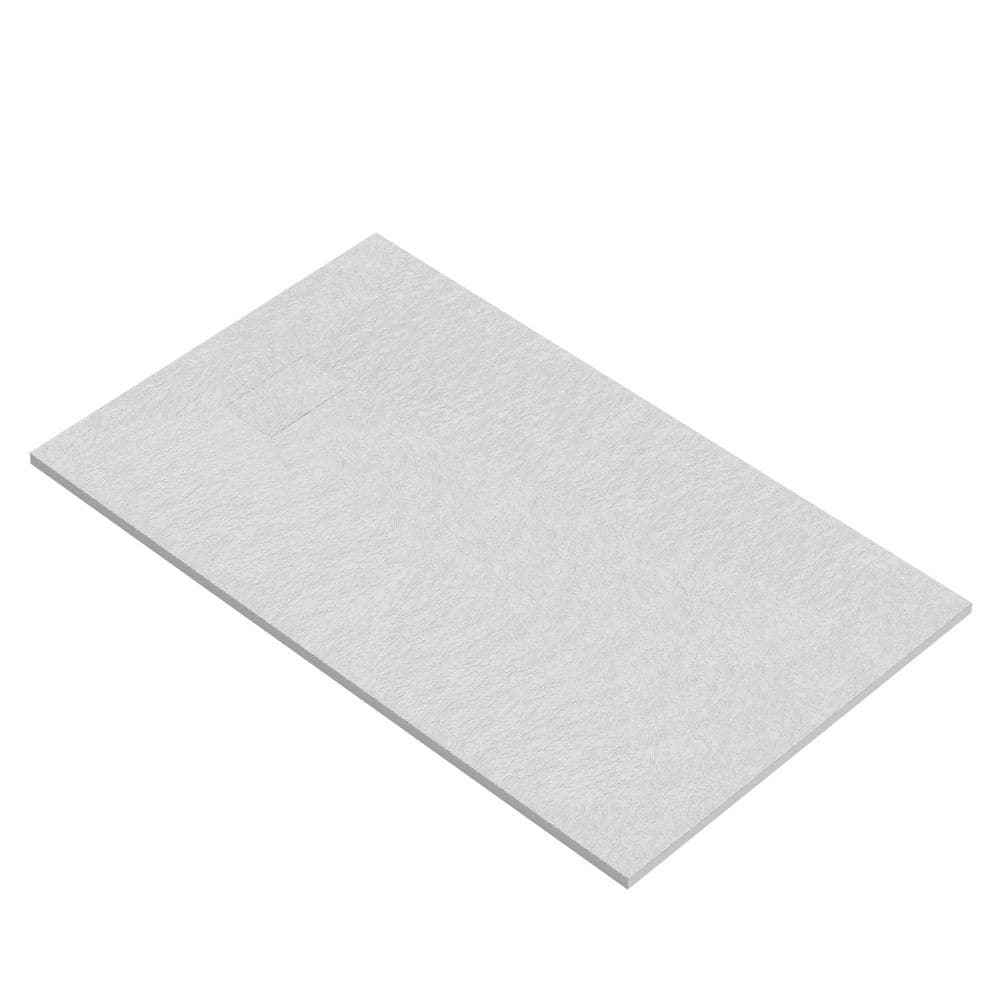60 in. L x 32 in. W Curbless Alcove Shower Pan Base with L/R Drain in White price history on PriceWatchPro