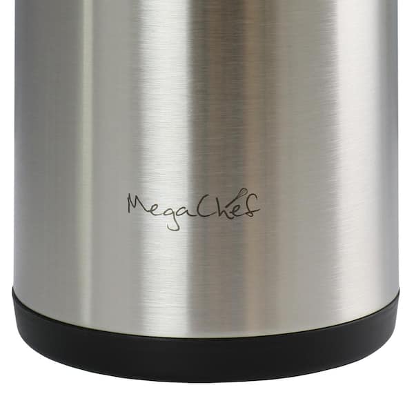 MegaChef 21 Cup Silver Stainless Steel Vacuum Body Pump Cap Air