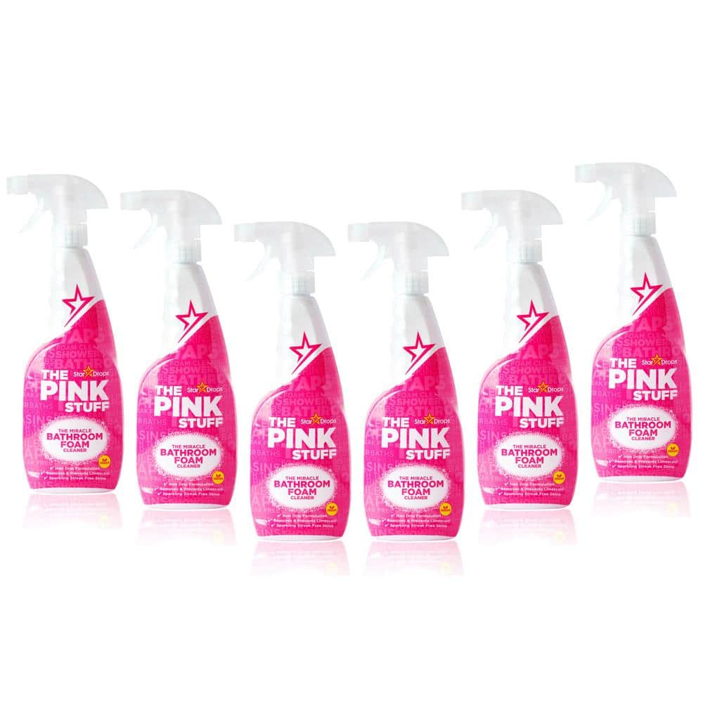 THE PINK STUFF Miracle Bathroom Foam Cleaner Spray 750 Ml - בית של חוגים