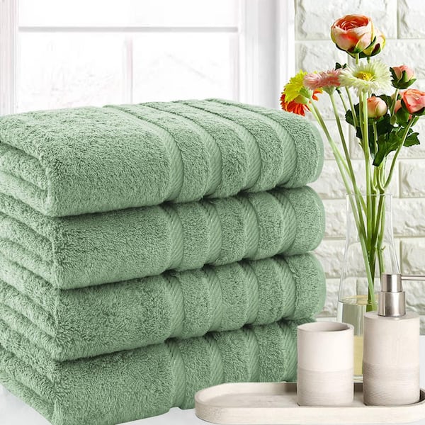 Beige 100%  Cotton Pack of 2 Super Size Bath Sheet Towel Large Soft Cotton 