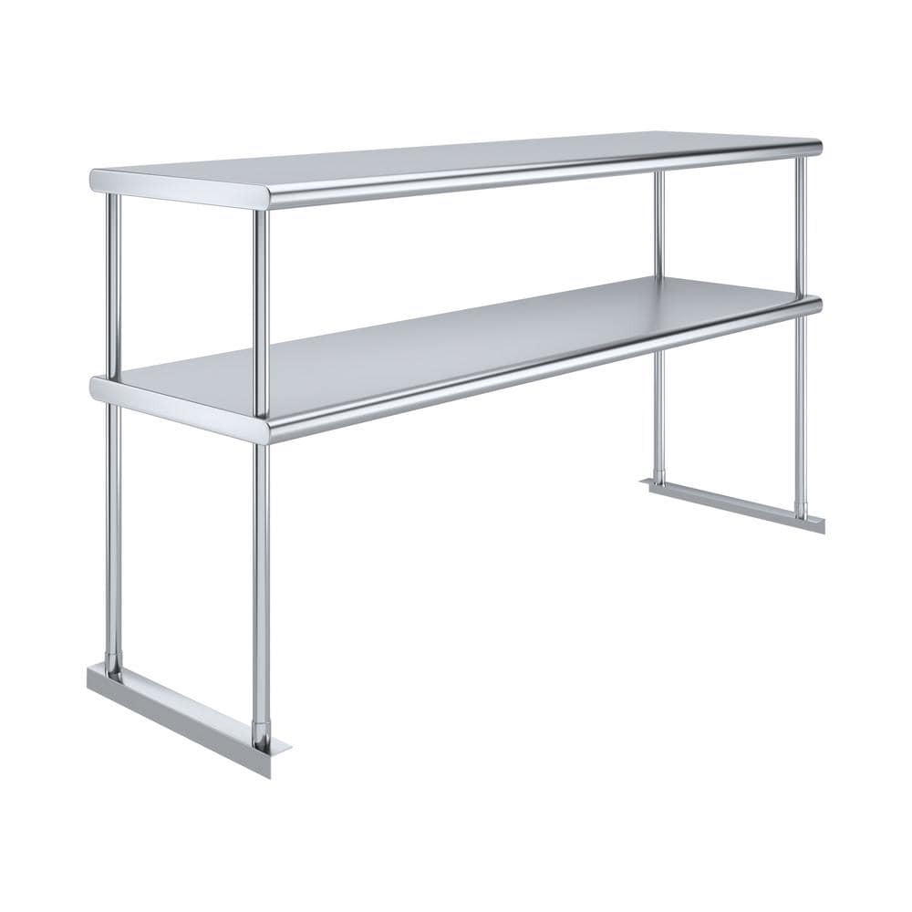 Amgood Amgood Stainless Steel Double-Tier Shelf