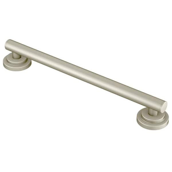Iso 24 in. Concealed Screw Grab/Assist Bar in Brushed Nickel