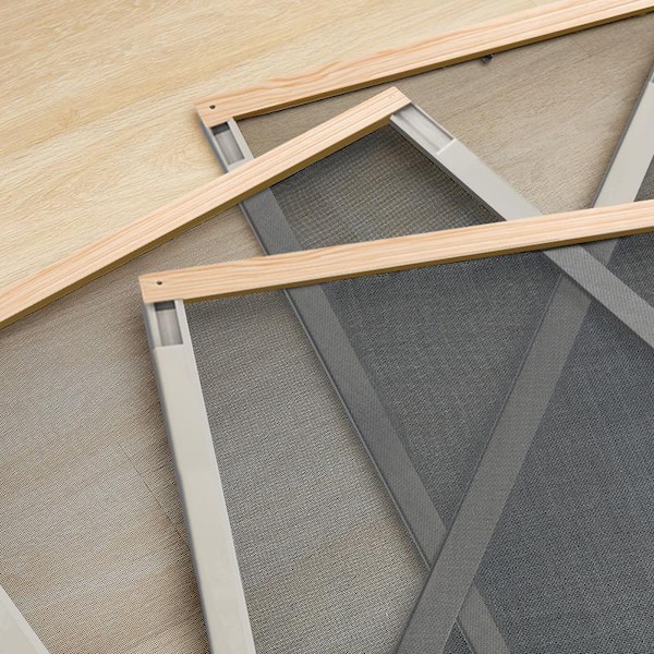 45 in. x 18 in. Adjustable Frame Quick Slide Window Screen (Pack of 12)