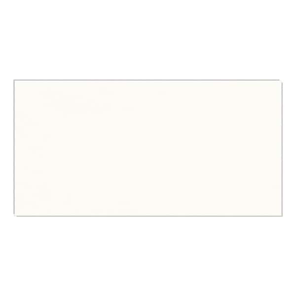 Warm White 4 MIL x 12 in. W x 24 in. L Interlocking Waterproof Vinyl Wall Tile UV Resistant No Grouting (20 sq. ft./Box)