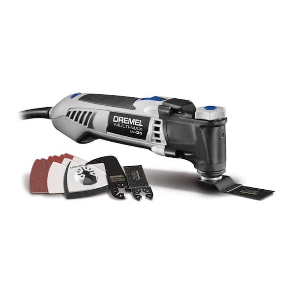 Dremel Multi-Max MM35 3.5 Amp Variable Speed Corded Oscillating Multi-Tool Kit with 12 Accessories and Storage Bag