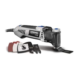 Multi-Max 3.5A Variable Speed Corded Oscillating Multi-Tool Kit+5Pc Universal Oscillating Blade Kit No Adapter Needed