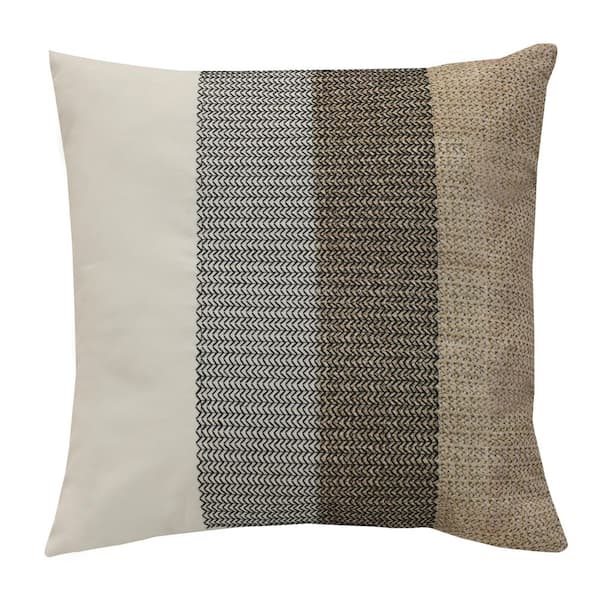 OUTDOOR DECOR BY COMMONWEALTH Outdoor Multi Printed Throw Pillow 18 x 18-Includes 1-Throw Pillow