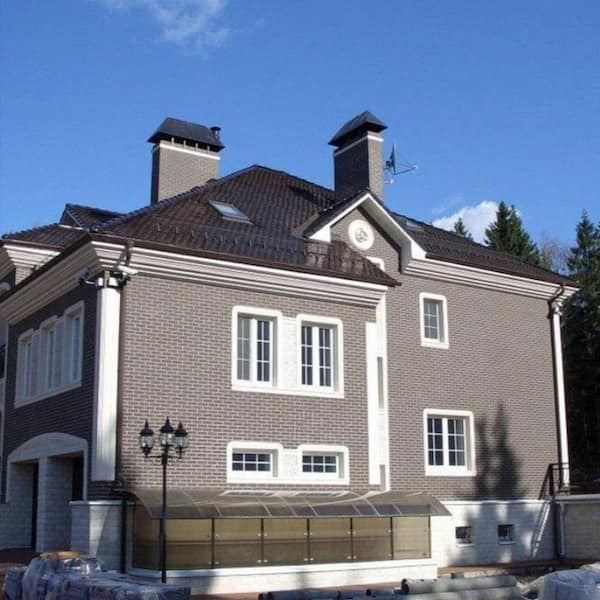 28 in. x 10.5 in. x 0.5 in. Brickwebb Tundra Thin Brick Sheets (Box of 5-Sheets)