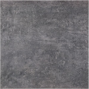 Malaga Dark Gray 24 in. x 24 in. 9.5mm Matte Porcelain Floor and Wall Tile (4-piece 15.49 sq. ft. / box)