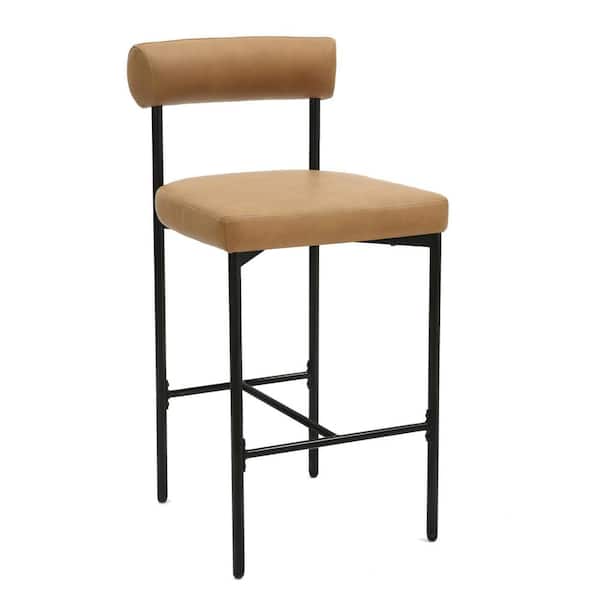 HANSOLLE bar stool, black-brown, 26 - IKEA