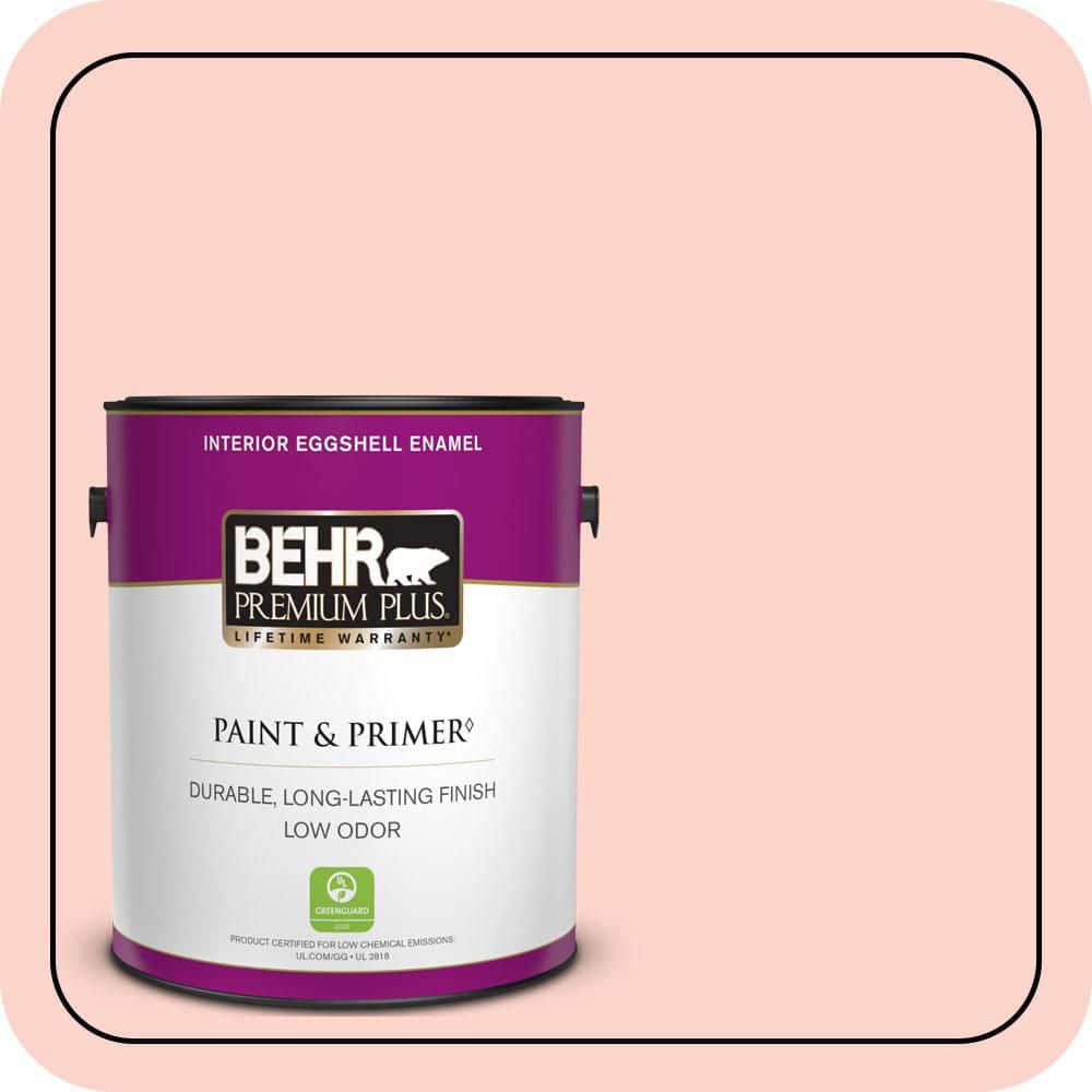 1 gal. #180A-2 Romantic Morn Eggshell Enamel Low Odor Interior Paint & Primer price history on PriceWatchPro